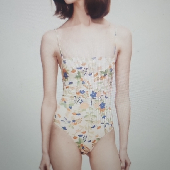 Rebecca Taylor Phoenix Fleur Combo Bathing Suit Size XS $250 - Picture 1 of 6